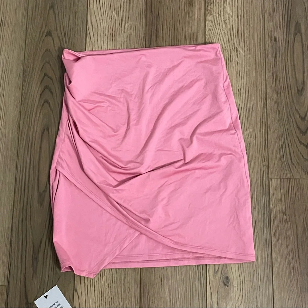 Superdown Valencia Pink‎ Tulip Mini Skirt NEW
